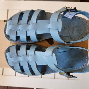 Women's DUCKFEET Ringkøbing  "Jean" colored sandals size 38